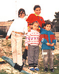 Four delightful Palestinian chatterboxes